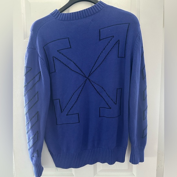 Off-White Other - Off-White knit sweater arrows-embroidered jumper
